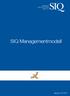 SIQ Managementmodell. 1 Version 2018:1