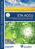 df> > 90 % ETA ACCU Efficiency LUFTHANTERINGSENHET MED HÖGSTA EFFEKTIVITET ENERGIÅTERVINNINGSLÖSNINGAR FÖR GREEN BUILDNING We care for better air