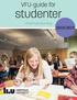 VFU-guide för. studenter. Utbildningsvetenskap 2018/2019