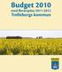 Budget med flerårsplan Trelleborgs kommun