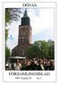 DÖVAS FÖRSAMLINGSBLAD Årgång 26 Nr 2