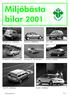 bilar 2001 Volkswagen Lupo småbilsklassen Opel Corsa småbilsklassen Think elbil