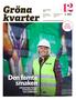 Gröna kvarter EN. Den femte smaken #12 2/2017 UMAMI PARK PRISAD NYBYGGNATION I HALLONBERGEN. Värme och kyla i kretslopp TIDNING FRÅN NORRENERGI