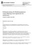 Förbundsordning för Räddningstjänsten Västra Blekinge med reglemente för direktionen