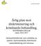 Årlig plan mot diskriminering och kränkande behandling.