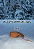 JAKT & VILDMARKSKATALOG