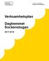 Fostran och utbildning Svenska servicehelheten. Verksamhetsplan. Daghemmet Sockenstugan