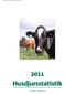 Husdjursstatistik. Cattle statistics