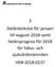 3 Delårsbokslut för januari till augusti 2018 samt helårsprognos för 2018 för hälso- och sjukvårdsnämnden HSN
