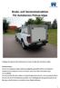 Bruks- och Serviceinstruktion För Autokaross Pickup-kåpa