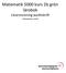 Matematik 5000 kurs 2b grön lärobok Läraranvisning punktskrift. Verksnummer: 31416