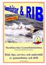 Råd, tips, service, och underhåll av gummibåtar och RIB SPECIAL. Skandinaviska Gummibåtsklubben. (Scandinavian Inflatable Boat Association)
