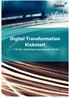 Digital Transformation Kickstart. Få din digitaliseringsresa att hända
