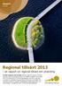 Regional tillväxt en rapport om regional tillväxt och utveckling. Rapport 2013:06