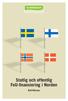Statlig och offentlig FoU-finansiering i Norden