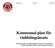 Kommunal plan för räddningsinsats Kommunal plan för räddningsinsats vid Sevesoverksamheter i Gävle, Sandviken, Hofors och Älvkarleby kommun