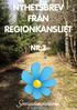 NYHETSBREV FRÅN REGIONKANSLIET NR:3