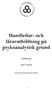 Handledar- och lärarutbildning på psykoanalytisk grund