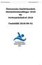Östsvenska Simförbundet Höstmöteshandlingar Östsvenska Simförbundets Höstmöteshandlingar 2018 för Verksamhetsåret Fastställd