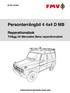 Personterrängbil 4 4x4 D MB