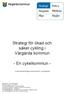 Strategi för ökad och säker cykling i Vårgårda kommun