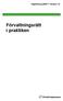 Vägledning 2004:7 Version 12. Förvaltningsrätt i praktiken