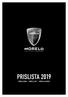 PRISLISTA 2019 MORELO HOME MORELO LOFT MORELO ALKOVEN