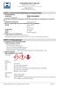 SÄKERHETSDATABLAD. Enligt 453/2010 och 1272/2008. Utfärdat Ersätter blad utfärdat