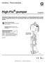 High-Flo -pumpar. Handbok Reservdelslista D