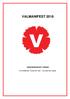 VALMANIFEST 2018 VÄNSTERPARTIET TYRESÖ. Ett Solidariskt Tyresö för alla inte bara de rikaste