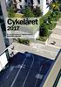Cykelåret. En sammanställning av Uppsala kommuns cykelarbete under året. 1 Cykelåret 2017