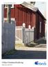 Villkor Fritidshusförsäkring. Gäller från