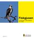 Fiskgjusen. Inventeringar i västra Mälaren Rapport 2011:4