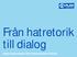 Från hatretorik till dialog. Salla Kuuluvainen Plan International Finland