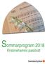 Sommarprogram Kristinehamns pastorat