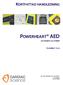 KORTFATTAD HANDLEDNING POWERHEART AED G3 9300A OCH 9300E A