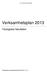 Dnr TEOLFAK 2012/38. Verksamhetsplan Teologiska fakulteten. Teologiska fakultetsnämnden