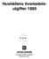 Hush811ens livsmedelsutg ifter 1989