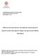Differences between objective and subjective measurements of