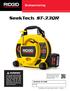 ST-33QR. Bruksanvisning VARNING! ST-33QR. SeekTech. Skanna denna QR kod med din smart phone för att se denna produktens Instruktionsvideo
