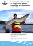 Så utvecklar vi svenskt fritidsfiske och fisketurism Årsrapport 2015