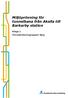 Miljöprövning för tunnelbana från Akalla till Barkarby station. Bilaga 2 Förundersökningsrapport Berg