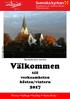 Välkommen till verksamheten hösten/vintern 2017
