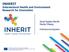 INHERIT Intersectoral Health and Environment Research for Innovation