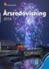 ÅRSREDOVISNING 2016 TROLLHÄTTANS STAD
