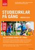 STUDIECIRKLAR PÅ GÅNG HÖSTEN 2018