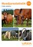 Husdjursstatistik2014. Cattle statistics