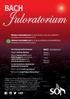 Juloratorium BACH. BACH Juloratorium. FREDAG 8 DECEMBER 2017 kl CRUSELLHALLEN LINKÖPING Introduktion kl med Michael Bruze