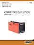 KEMPPI PRO EVOLUTION PROCOOL 30