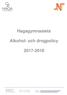 Hagagymnasiets. Alkohol- och drogpolicy